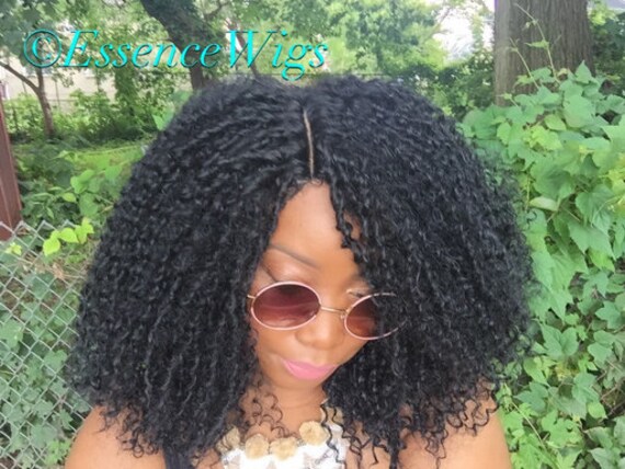 Essence Wigs Kinky Straw Curl Curly Wig Natural Hair Black Etsy