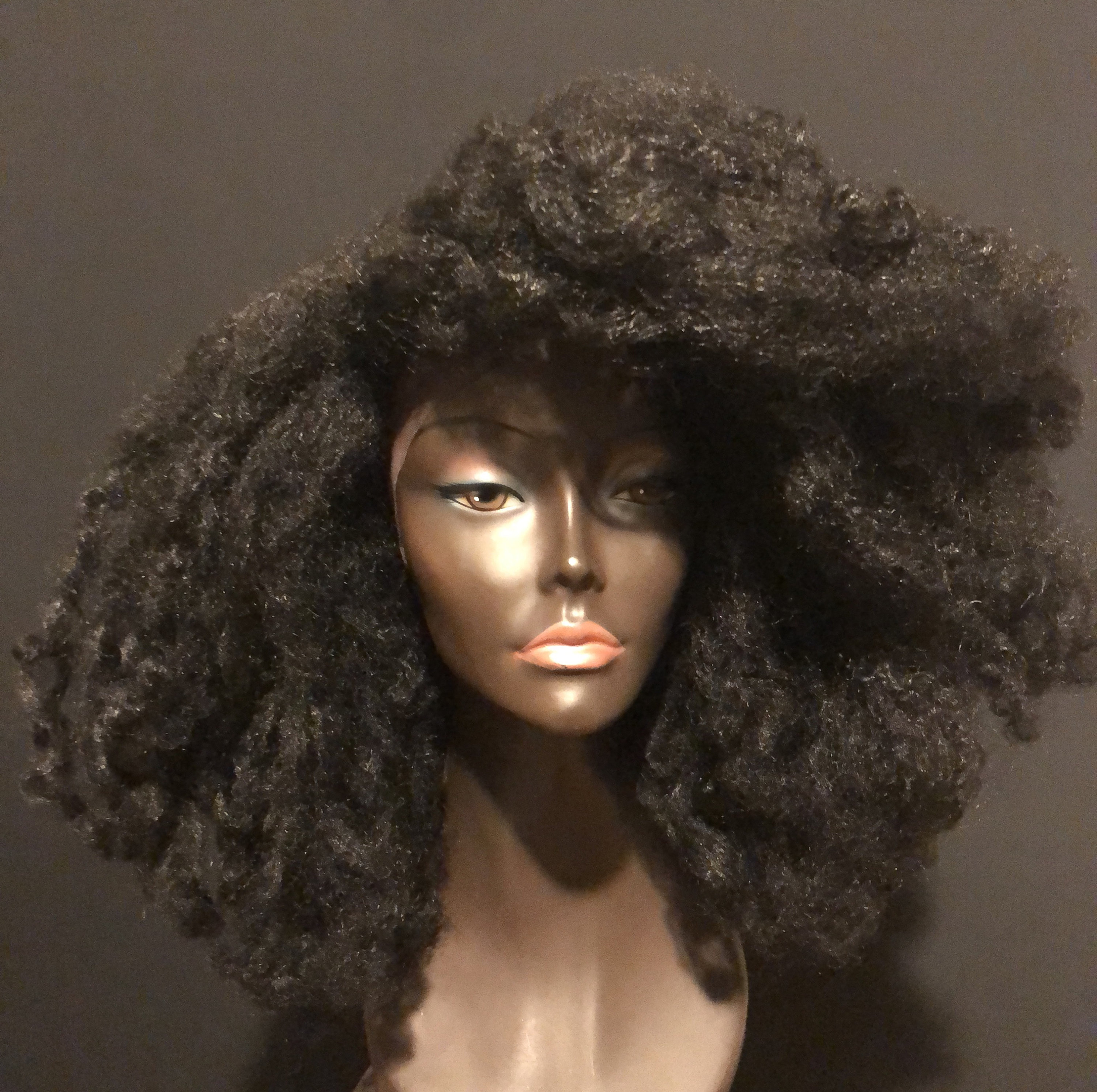 Essence Wigs Fluffy Curls Long Length Tousled Natural Hair Wig