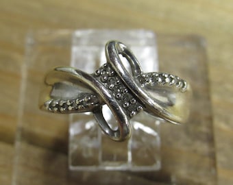 Vintage Sterling Silver Ring Size 6.75