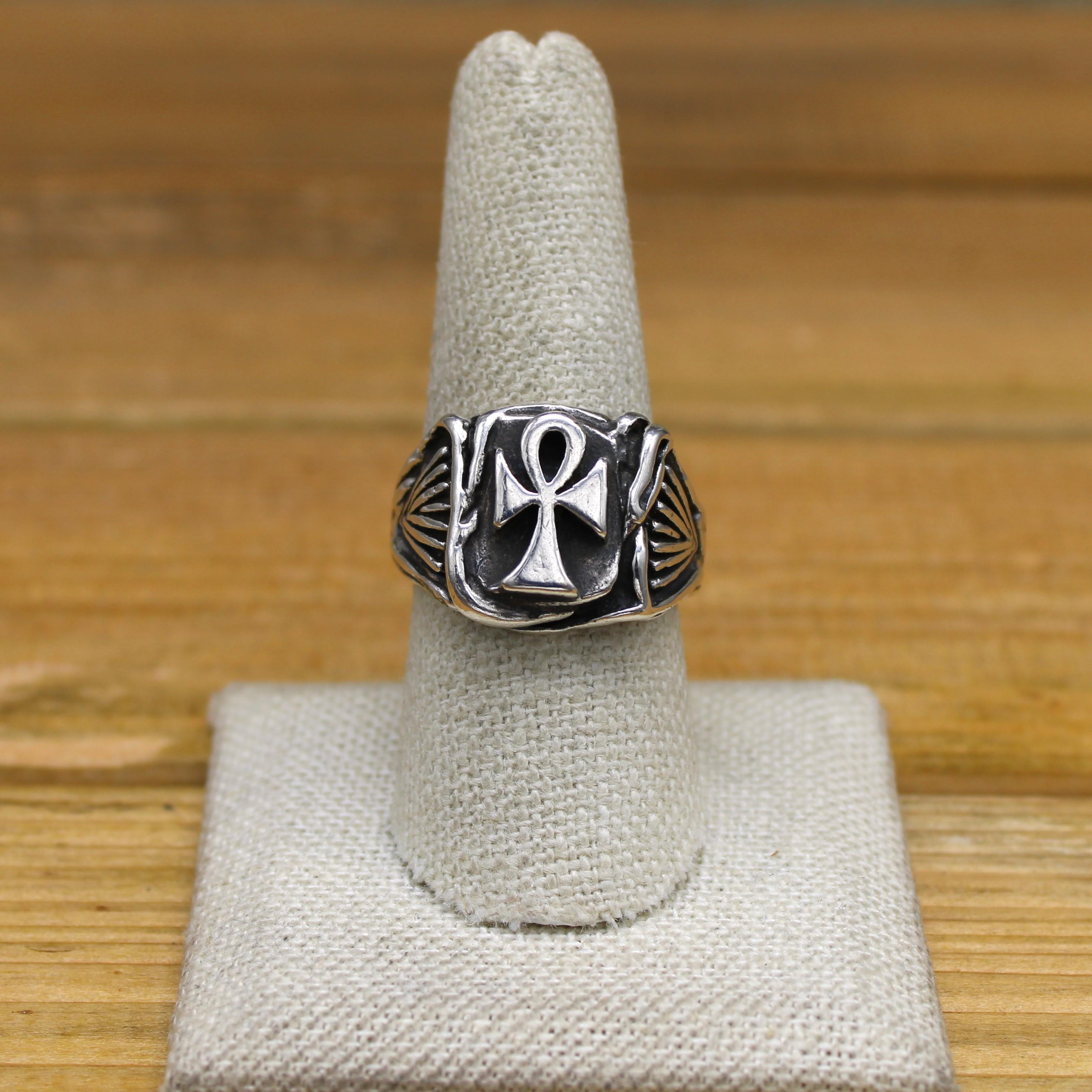 Vintage Ankh Ring - Etsy