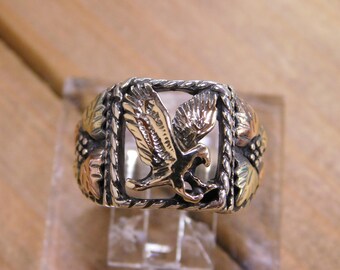 Sterling Silver Eagle Ring Size 9.25