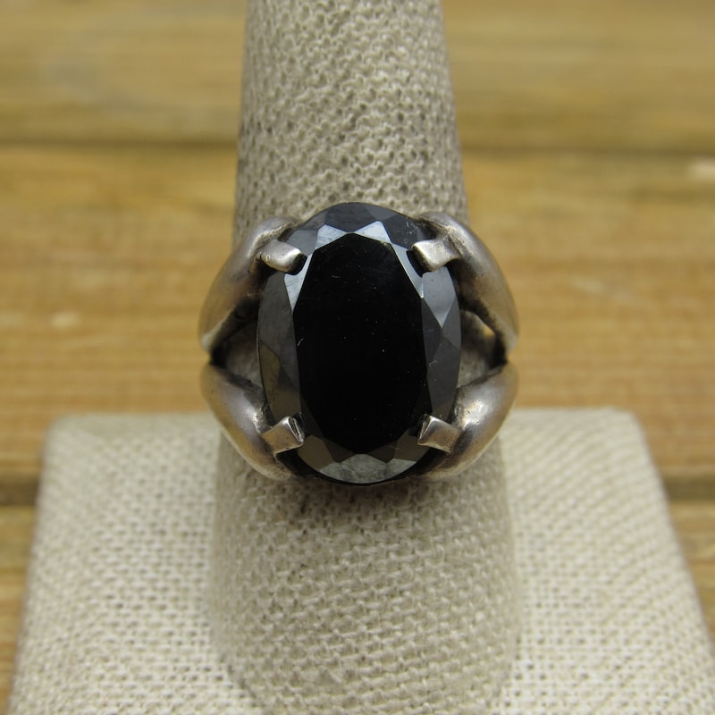 Hermite Rings Hematite Ring - Etsy
