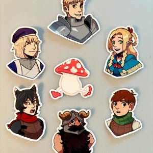 Dungeon Meshi Party Stickers