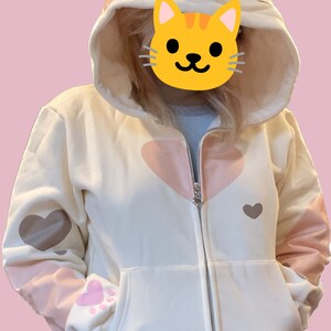 Squat N' Surf Calico Cat Hoodie (UK) main image 0