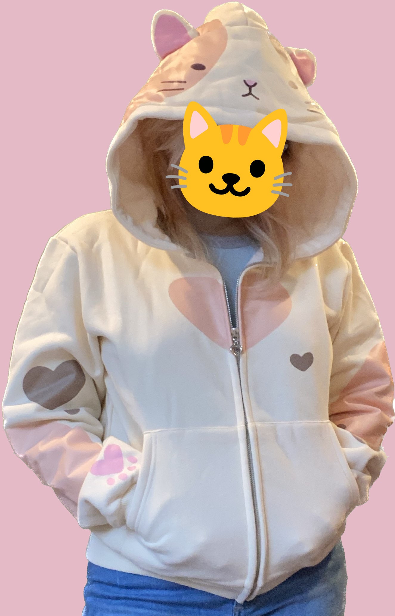 Official Calico Game Cat Zip up Hoodie - Etsy
