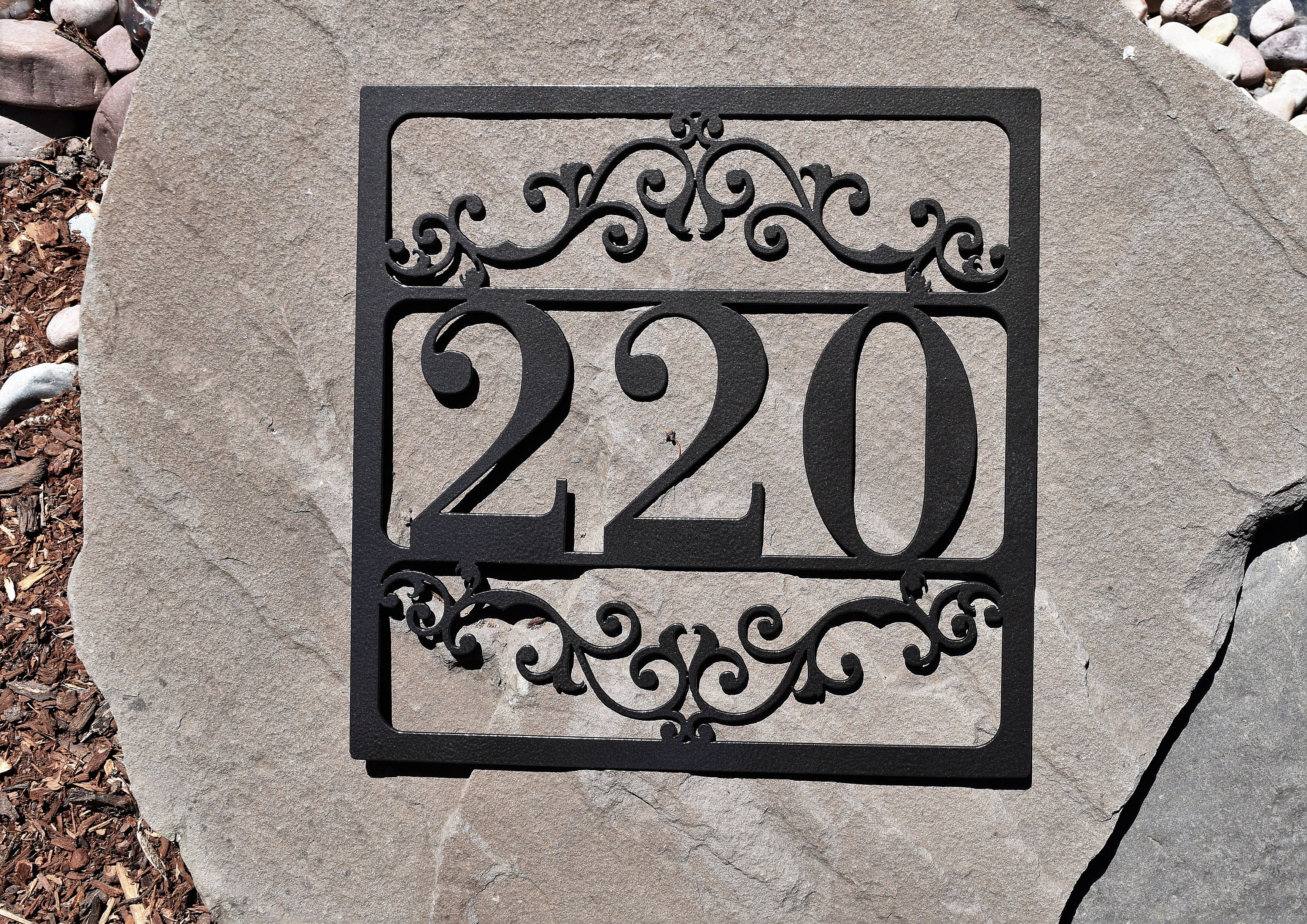  Metal  Outdoor Home  Address Sign Personalized House  Number  