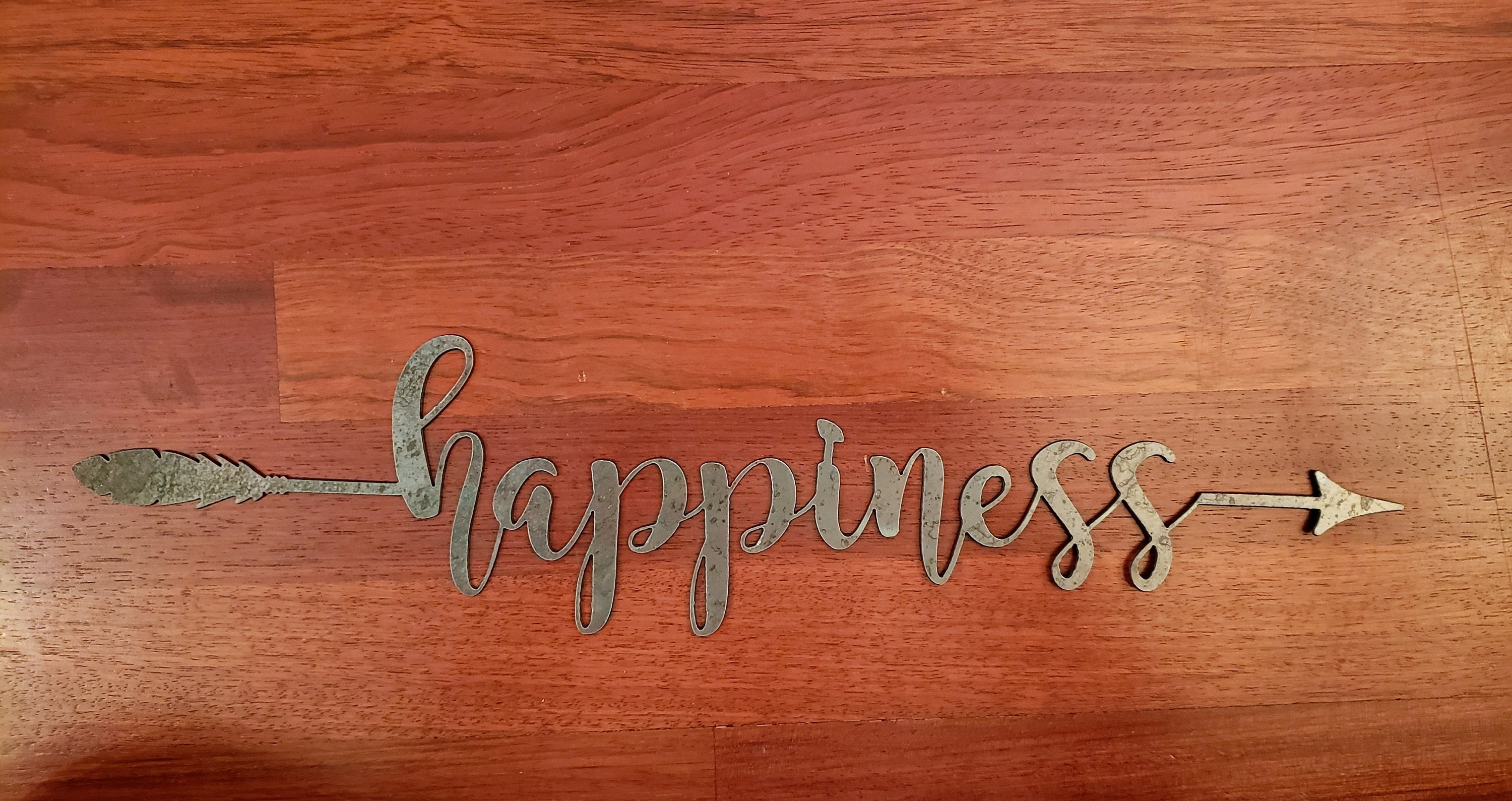 Inspirational Metal Arrows | Believe | Dream | Hope | Love | Faith