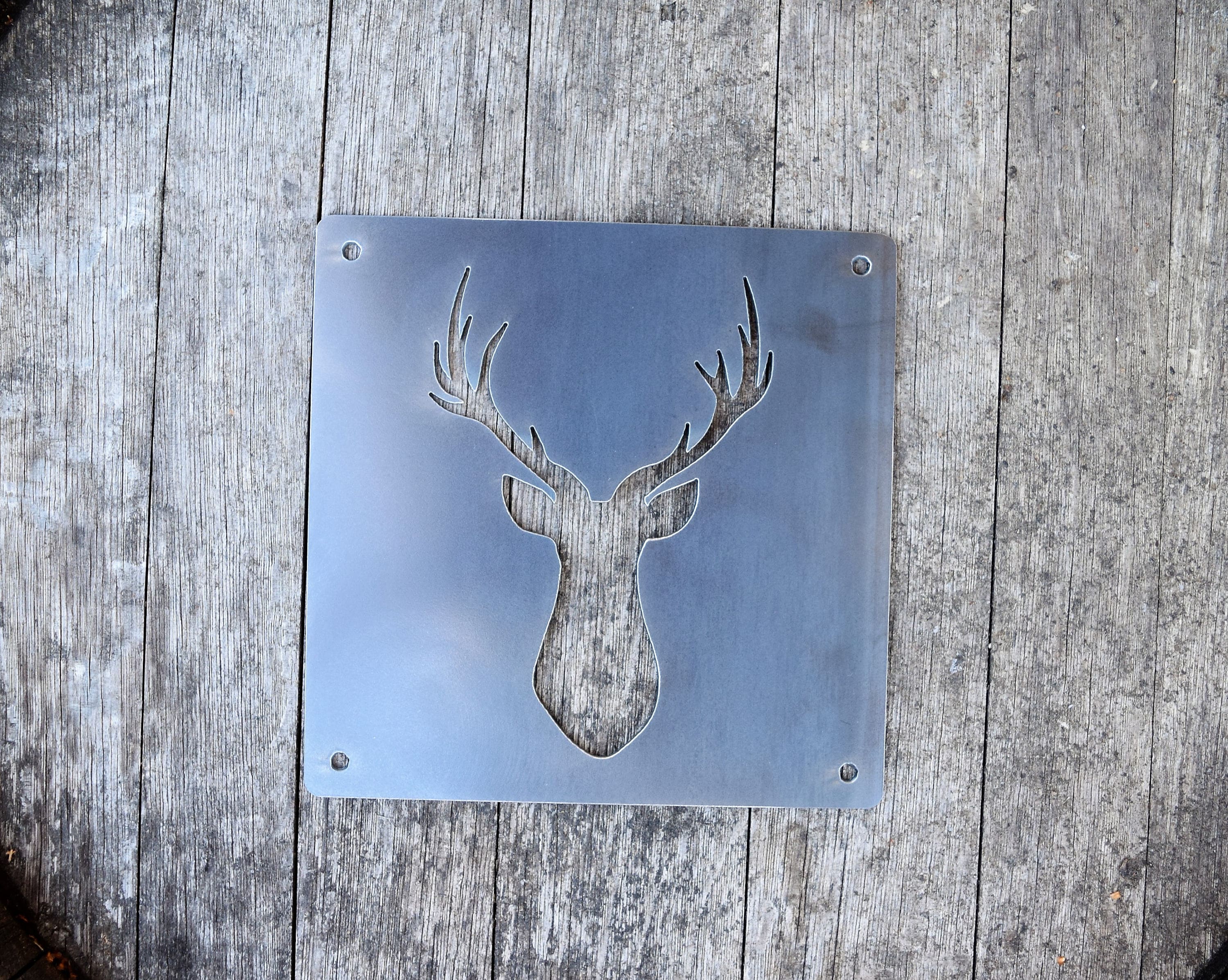 metal deer cutouts