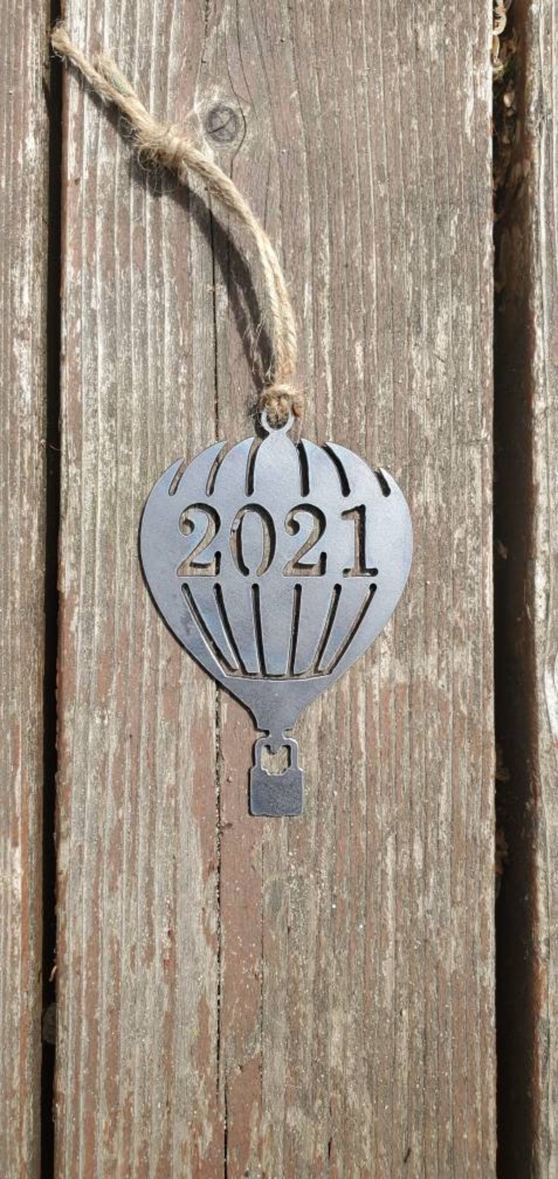 Hot Air Balloon Ornament Metal Balloon Ornament Outdoors Raw Steel Balloon Rearview Mirror Balloon Festival image 3