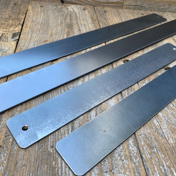 Steel Strip for Magnet Bulletin Boards - Pin Board - Organizational Strip - Memo Strip - Magnet Holder for Wall - Magnet Holder Board