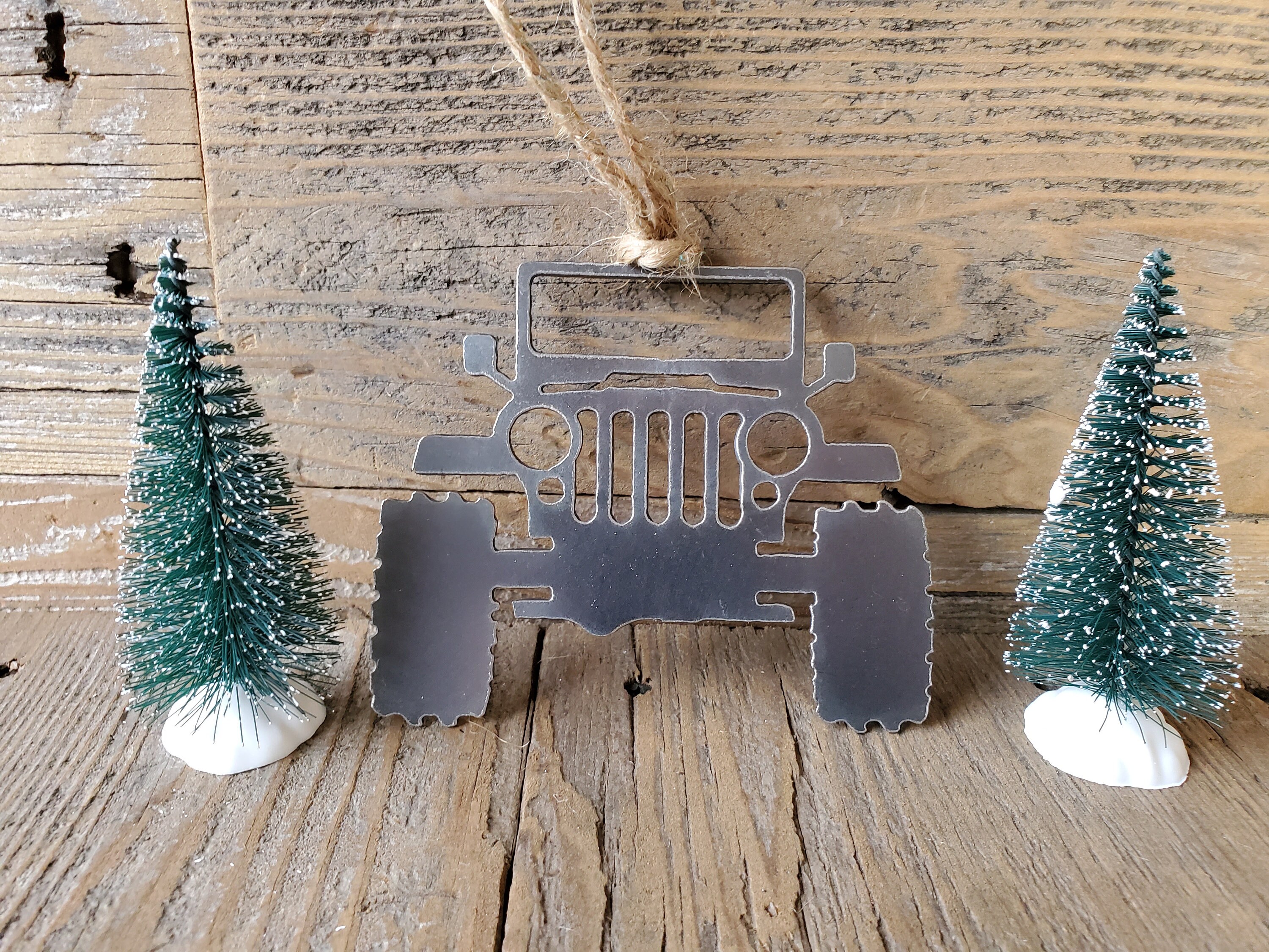 Jeep CJ Metal Steel Christmas Ornament  | Christmas Ornament | Christ…