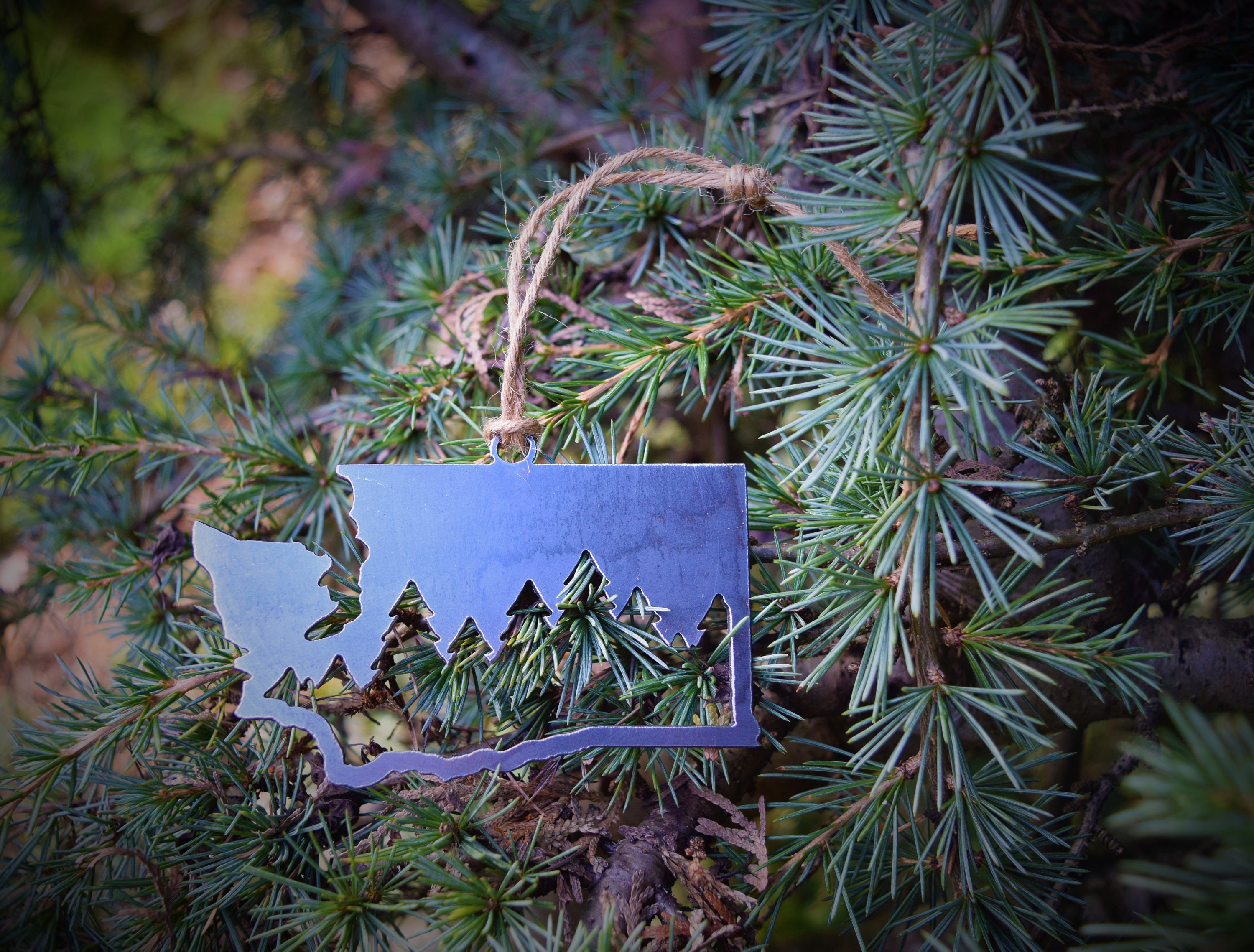Washington Forest Ornament | PNW Ornament | Outdoors Ornament | Chris…