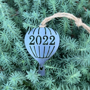 Hot Air Balloon Ornament Metal Balloon Ornament Outdoors Raw Steel Balloon Rearview Mirror Balloon Festival image 1