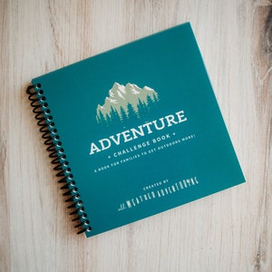 Adventure Challenge Scratch-off Book-Outdoor Activities for Families