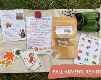 FALL Adventure Kit - Nature-based Learning - Connect with the Seasons