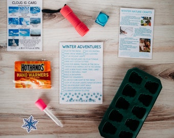WINTER Adventure Kit - Nature-based Learning - Connect with the Seasons