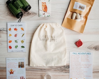 FALL Adventure Kit - Nature-based Learning - Connect with the Seasons