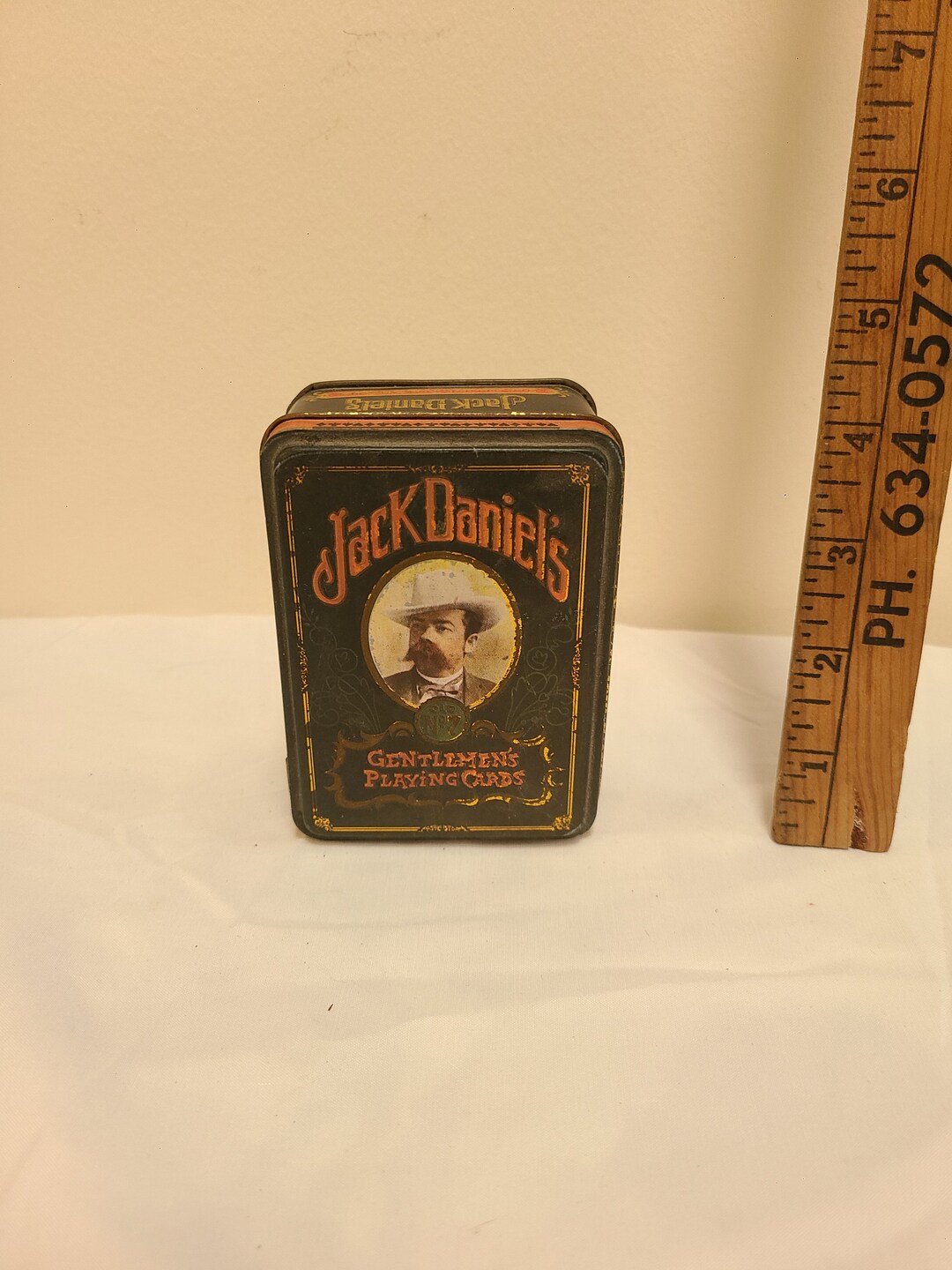Jack Daniels Playing Cards in Metal Box Etsy