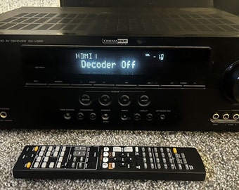 Yamaha RX-V565 7.1 Channel Dolby AV Surround Receiver w Mic & Remote, Bundle