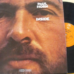 Paul Horn, &quot; Inside&quot;, Vintage 1968 Jazz GateFold LP, EpicBXN26466, Rare Gift
