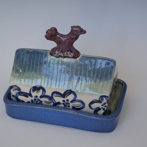 Handmade Ceramic Unique Butterdish