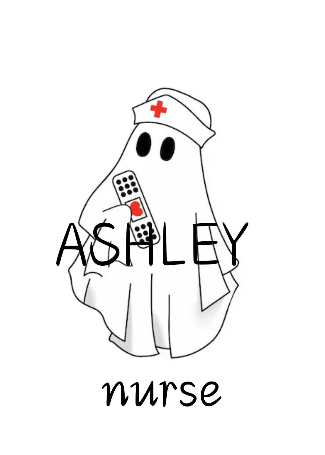 Nurse Ghost Digital Download - Etsy