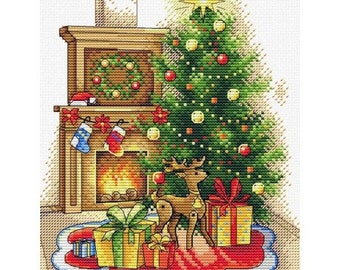 Cross Stitch Kit CHRISTMAS PARTY M-565