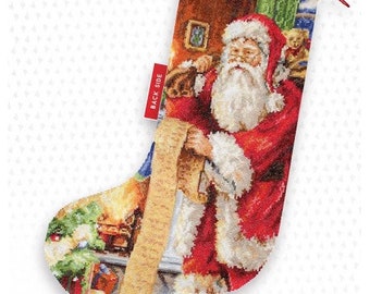 Cross stitch kit Christmas Stocking PM1232