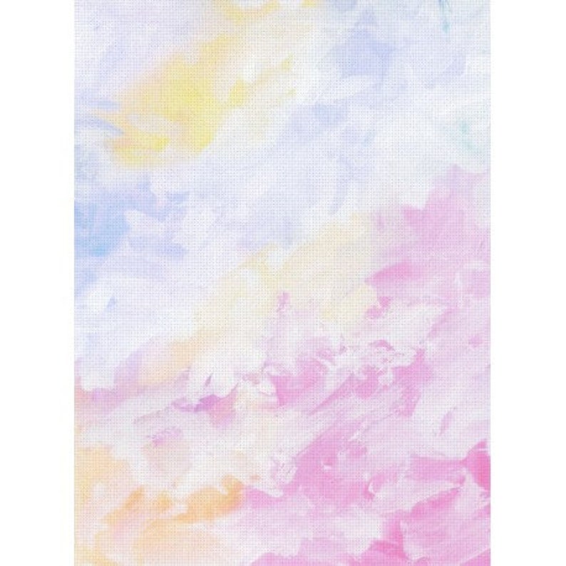1 Pc Designer Fabric Aida 14 ct 40 x 30 cm KD-126