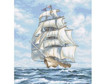 Cross stitch kit Ship LETI 907