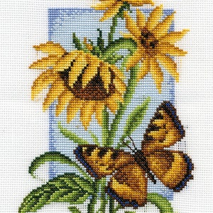 Cross Stitch Kit Tortoiseshell (butterfly) B-0118
