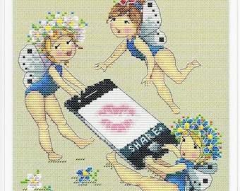 Cross Stitch Kit Share K-79