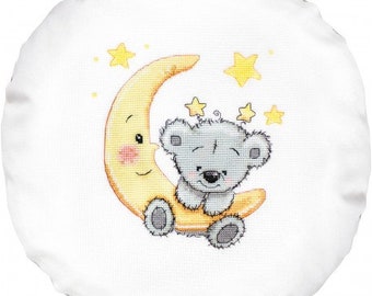 Cross Stitch Kit Pillow Baby PB196