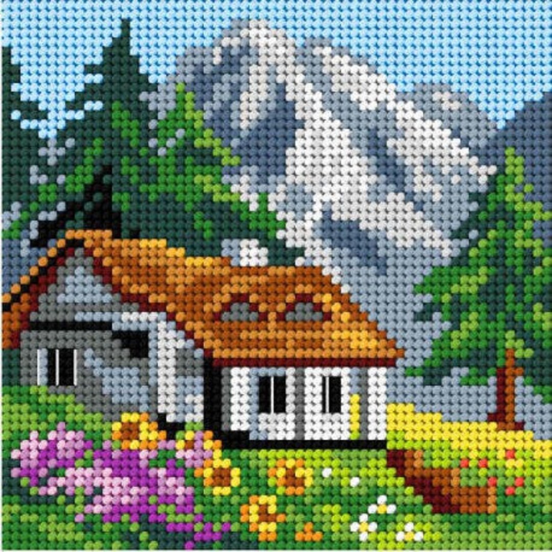 TAPESTRY CANVAS 15x15cm 2957D Etsy