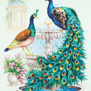 Cross Stitch Kit Peacock art. 130-001