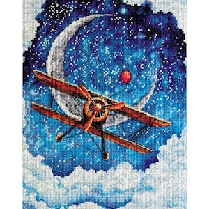 Cross Stitch Kit Above the Clouds AH-093