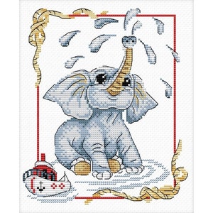 Cross Stitch Kit Elephant M-061