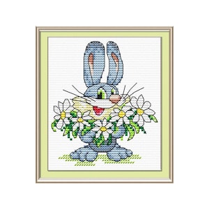 Cross Stitch Kit Bunny M-024