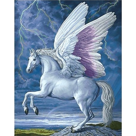 Diamond Painting Kit PEGASUS WD176 - Etsy
