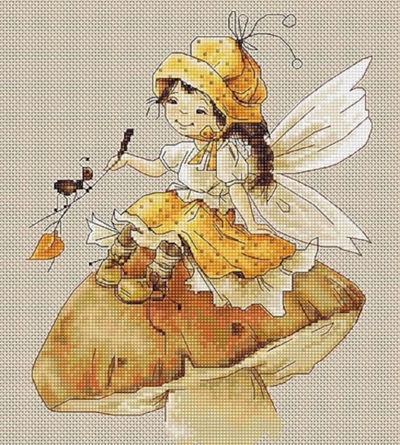 Cross Stitch Kit the Fairy B1109 Etsy
