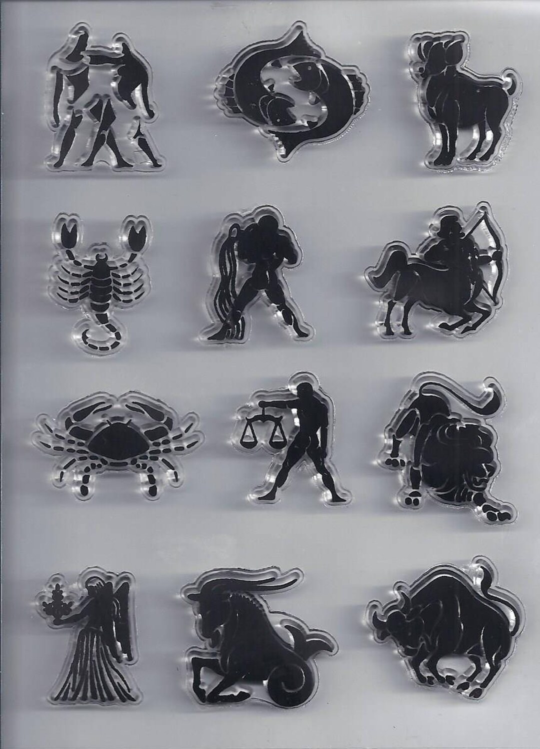 1 Pc 11.3*15.56cm Transparent Silicone Rubber Clear Stamps Scrapbooking ...