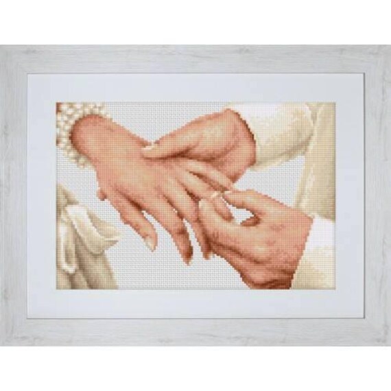 Cross Stitch Kit Forever wedding B2276 Etsy Australia