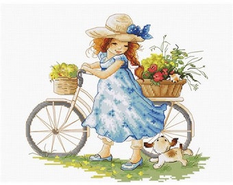 Cross Stitch Kit Take a ride B1129