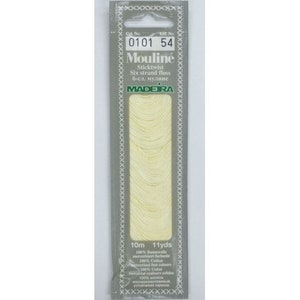 MADEIRA Six strand Cotton floss 10m Art. 017 - 0101, 0102,0103, 0104, 0105, 0106, 0107, 0108, 0109, 0110