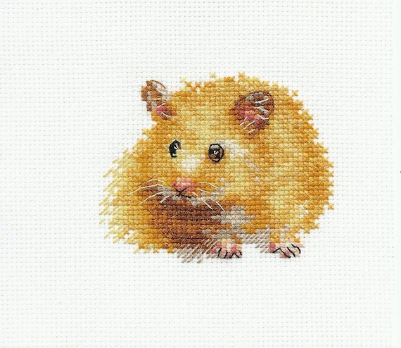 Cross Stitch Kit Hamster art 0-174