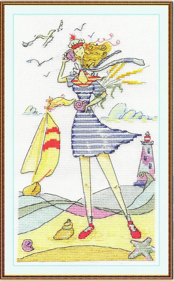 28-08 Cross Stitch Kit Rose art