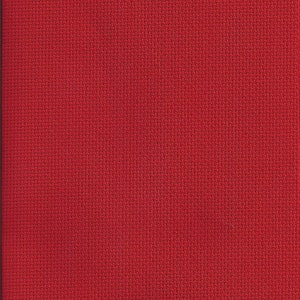 1 Pc Red Cotton Aida 14ct 32x45cm