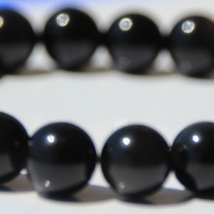 bracelet obsidienne oeil céleste image 1