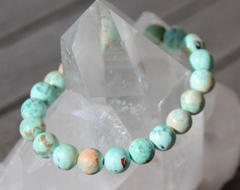 bracelet turquoise péruvienne naturelle