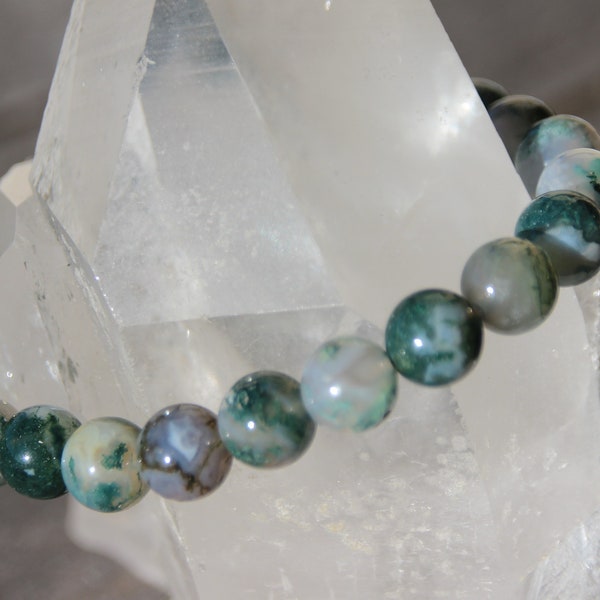 bracelet agate mousse